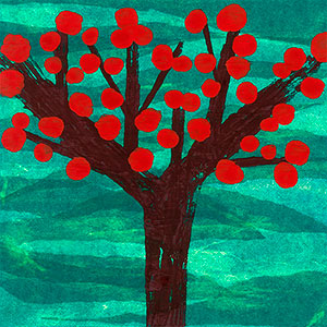 Apple Tree - Art - Christmas Cards - Creation Art Cards