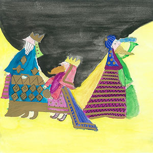 The Three Kings - Art - Christmas Cards - Creation Art Cards