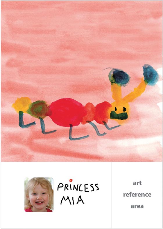 Caterpillar  - Project Template Options - Art Cards For Schools