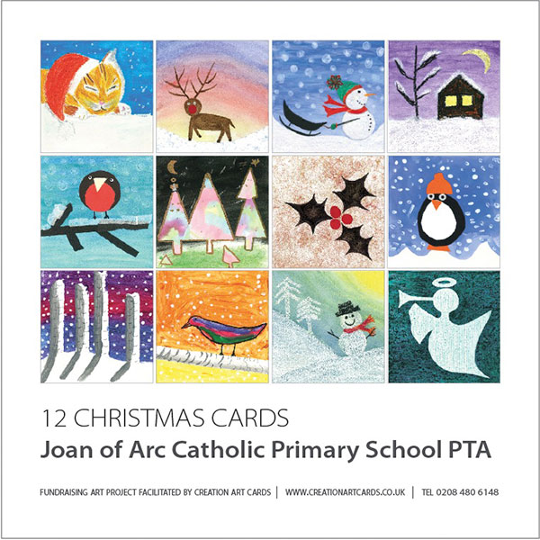 Fundraising Group Designs - Christmas Card Project for Schools, PTA, Churches, Clubs, Charities