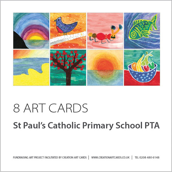 Fundraising Group Designs - Art Card Project for Schools, PTA, Churches, Clubs, Charities